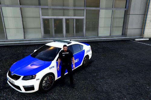 Estonian Police Skoda Octavia VRS HatchBack